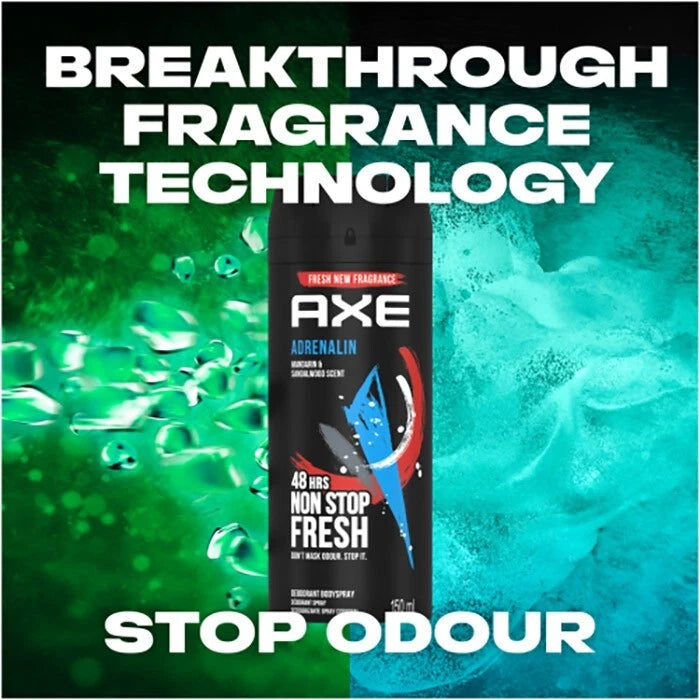 AXE Adrenalin Deodorant Body Spray 150 ml